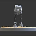 Modern Robot Star Wars Robot Machine Warrior 3d model