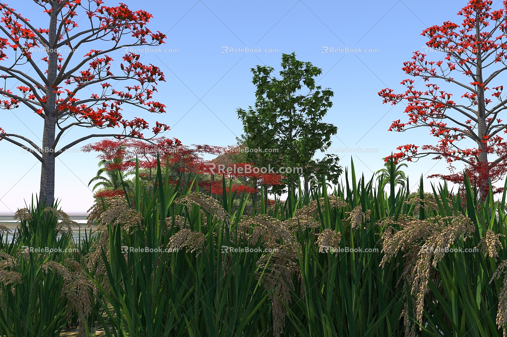 Scenery 3d model