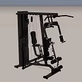 Multifunctional Home Gym Fitness Equipment With Seated And Pull Down Training Functions