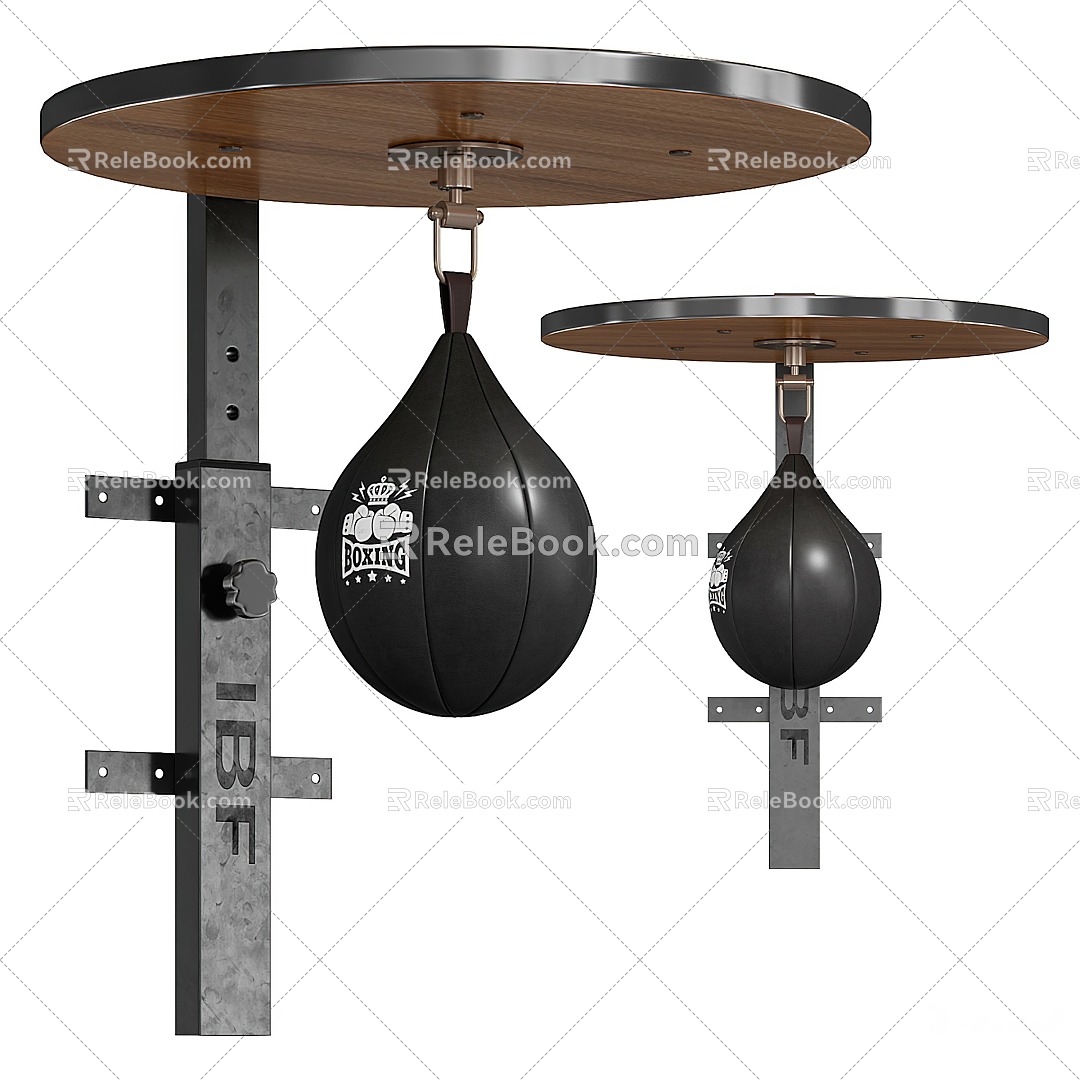 Modern Boxing Equipment 3d model