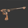 Industrial Mechanical Arm Equipment With Long Metal Arm And Base Structure