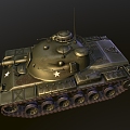 Heavy Tank PBR Next Generation Destroyer Light Tank 3d model