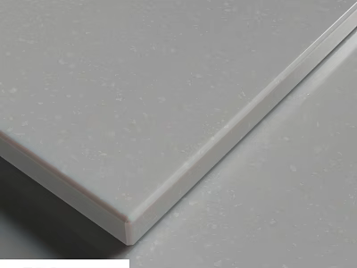 White Composite Panel With Smooth Surface And Fine Texture For Interior Design 3d model