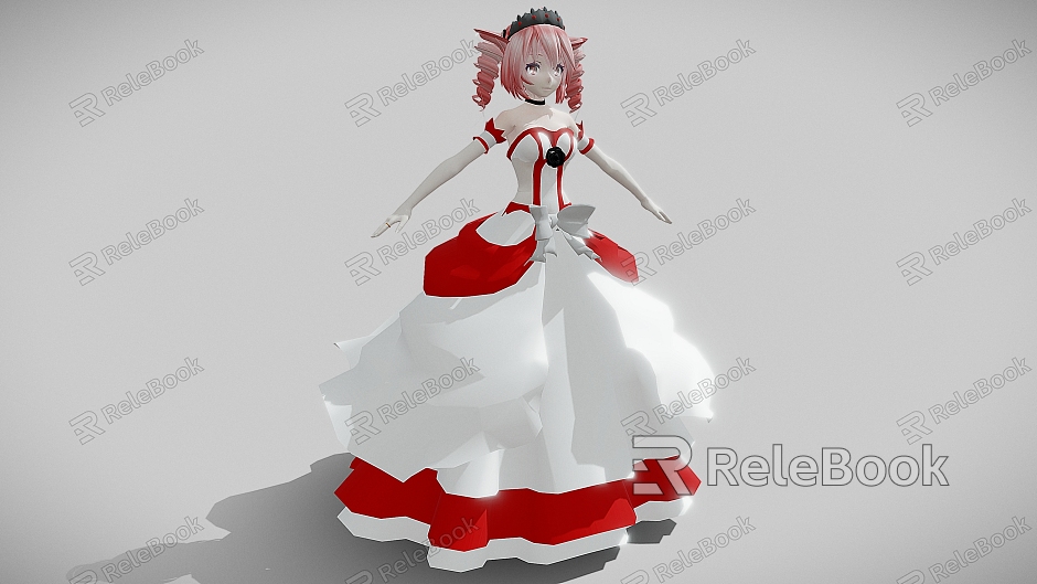 Cartoon Princess Doll Anime Woman Handmade Toy Anime Girl Beautiful Girl model