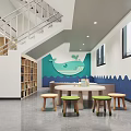 Modern Government Service Hall With Multiple Service Windows And Convenience Service Center Seats