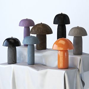 Modern Table Lamp Table Lamp Decorative Lamp Floor Lamp Mushroom Lamp Art Lamp Shade 3d model