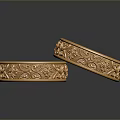 Ornate Gold Rings With Intricate Engraved Patterns And Shiny Finish