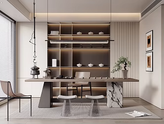Modern Tea Room 3d model