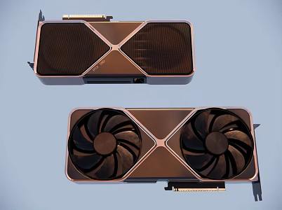 NVIDIA 5090 Graphics 3d model