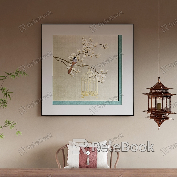 New Chinese Decorative Painting model