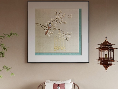 New Chinese Decorative Painting model