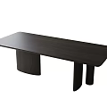 Modern Dining Table Desk Tea Table 3d model