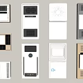 Various Styles Of Bathroom Heater Devices With Modern Design Elements