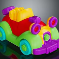 Electric Toy Car With Vibrant Multi Colored Design For Kids Fun Playtime
