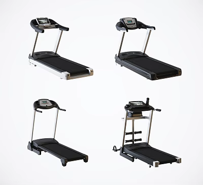 Modern Treadmill Gym Treadmill 3d model Modern Treadmill Gym Treadmill 3d model