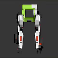 Modern Robot Dog Mechanical Dog Machine Warrior Mechanical Combat Police 3d model