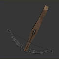 Crossbow Mechanical Crossbow Shift Bow and Arrow Shoot Far Equipment Weapons High-tech Crossbow 3d model