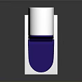 Modern White And Purple Wall Mounted Liquid Soap Dispenser For Home Use