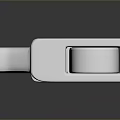 Blue Metal Adjustable Wrench with Shiny Reflective Surface and Durable Build
