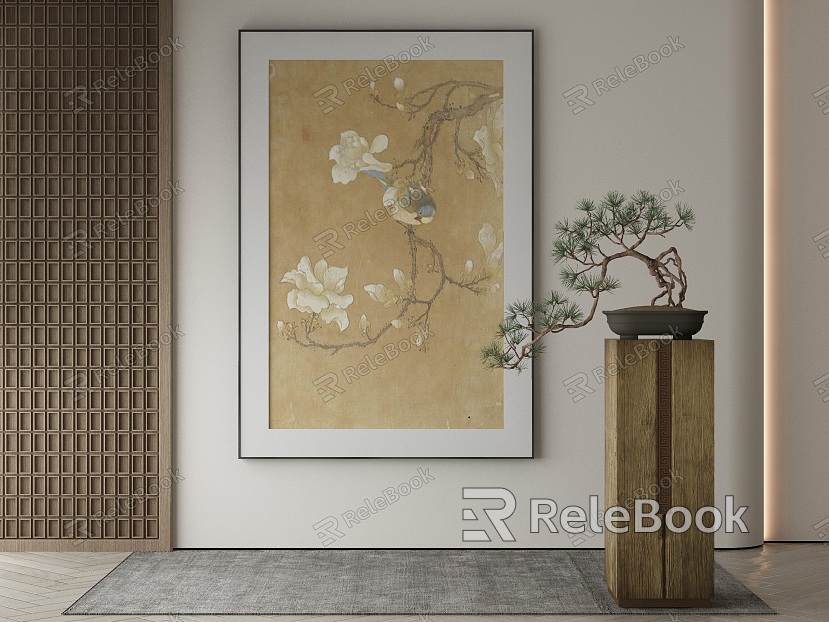 New Chinese Decorative Painting model