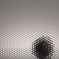 Modern Metallic Wall Surface With Grid Dot Hexagonal And Textured Patterns