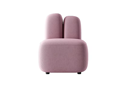 Modern single sofa single chair 3d model