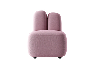 Modern single sofa single chair 3d model