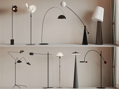 Floor lamp model