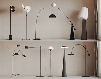 Floor lamp 3d model