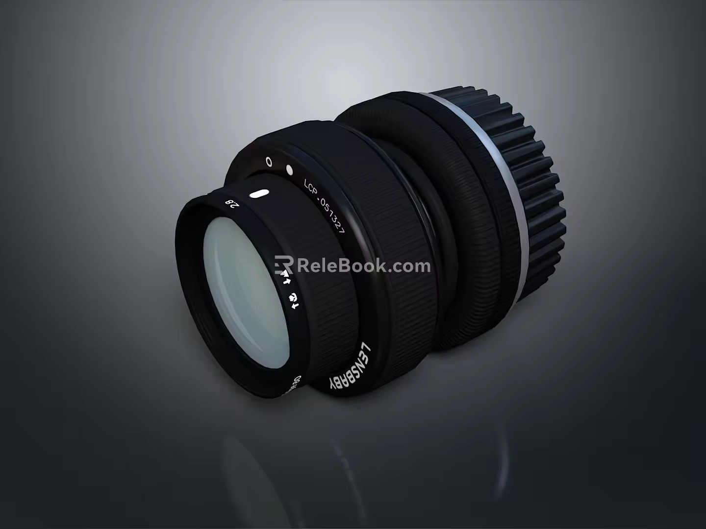 Camera Lens Zoom Lens Optical Lens High-end Lens Advanced Lens SLR Lens Tele 3d model