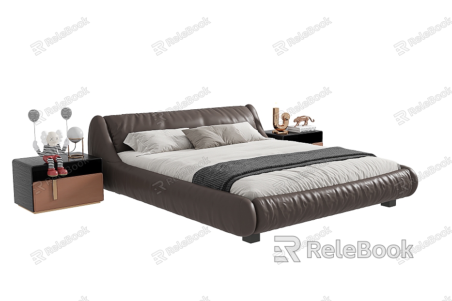 Light Luxury Double Bed model