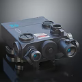 Professional Electronic Device With Multi Lens Sensors And Control Knobs