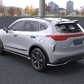 Modern White TAIYUAN SUV With Sleek Body Design LED Headlights And Black Wheels
