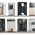 Modern Daily Use Appliances Featuring Various Styles Different Colors And Temperature Displays