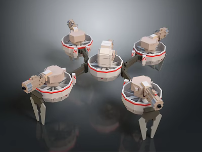 Unmanned Aerial Vehicle Unmanned Aerial Vehicle Aerial Photographing Unmanned Aerial Vehicle Four-Wing Unmanned Aerial Vehicle Photographing Unmanned Aerial Vehicle 3d model