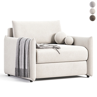 Single sofa 3d model