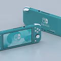 Game console Switch Nintendo 3d model