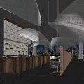Bar 3d model