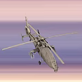 Different Types of Fighter Jets and Military Helicopters Flying in Sunset Sky