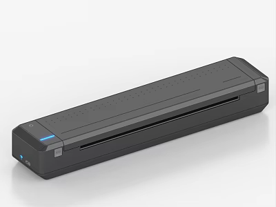 portable printer portable printer wireless printer bluetooth printer 3d model