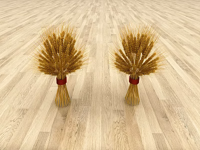 modern wheat spike 3d model modern wheat spike 3d model