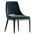 Modern Accent Chairs With Light Gray Fabric Dark Brown Velvet And Wooden Legs