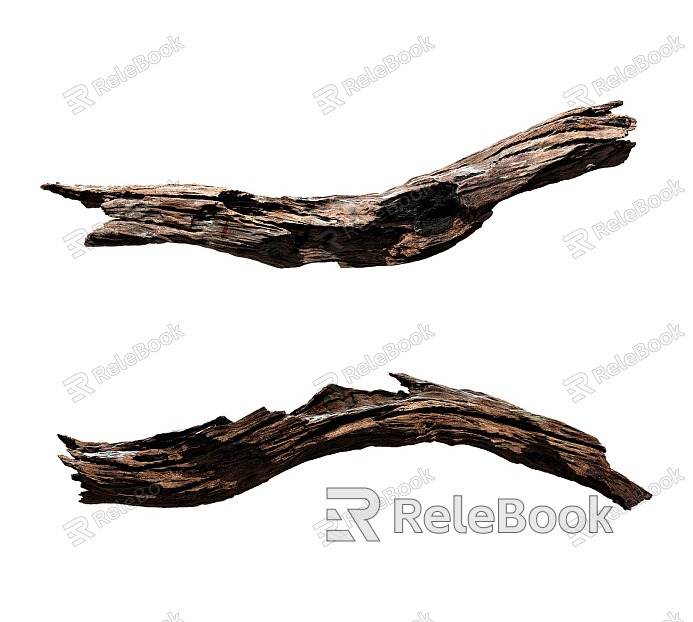 Dead Wood Carving Ornaments Crafts Ornaments model