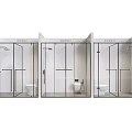 Modern Shower Enclosure Design With Glass Panels And Various Styles