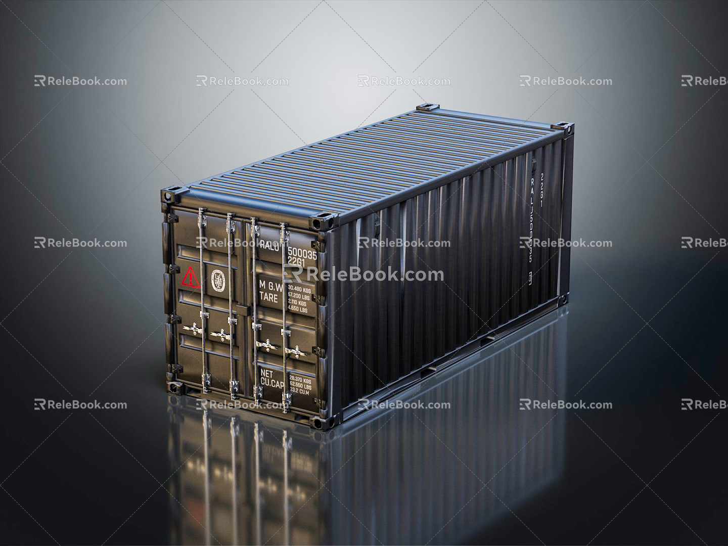 INDUSTRIAL LOFT CONTAINER 3d model