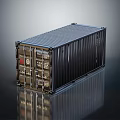 Industrial Cargo Container Heavy Duty Metal Storage Equipment with Durable Structure Design