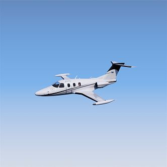 modern aircraft 3d model