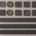 Bathroom Accessories Shower Drain Covers With Multiple Designs And Shapes For Modern Bathrooms