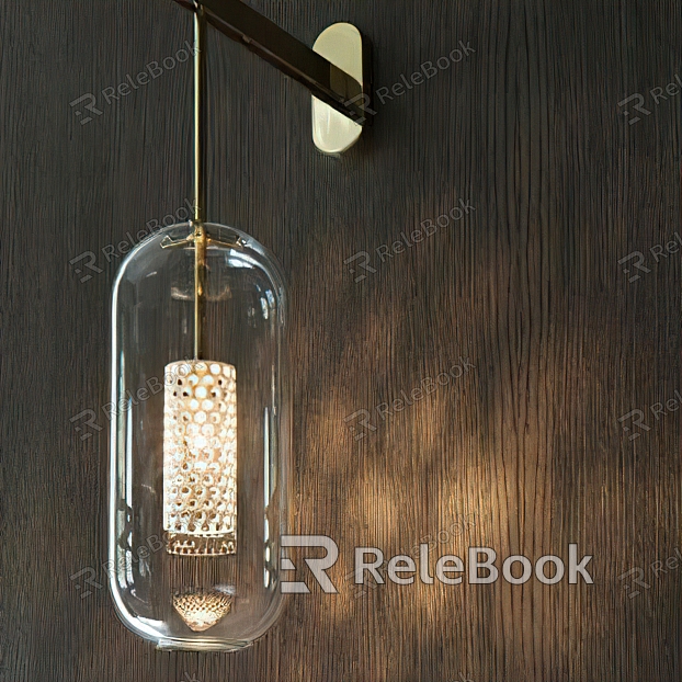 Modern wall lamp model