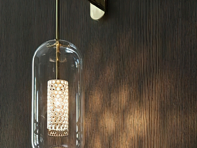 Modern wall lamp model